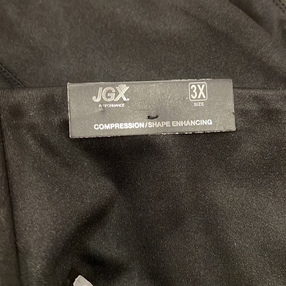 NWT JGX Tummy Control Leggings Black Size 3X - Picture 5 of 6